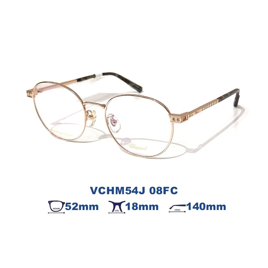Gọng kính CHOPARD VCHM54J 08FC