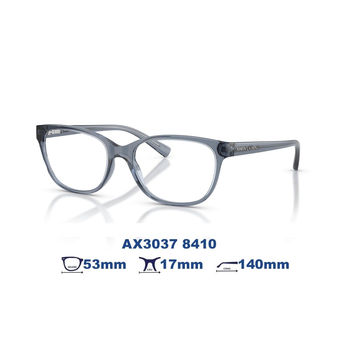 Gọng kính Armani Exchange AX3037 8410