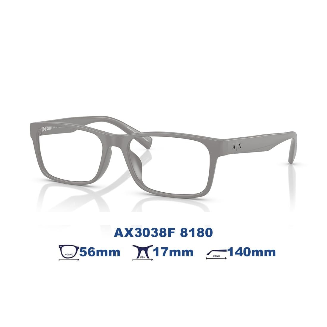 Gọng kính Armani Exchange AX3038F 8180