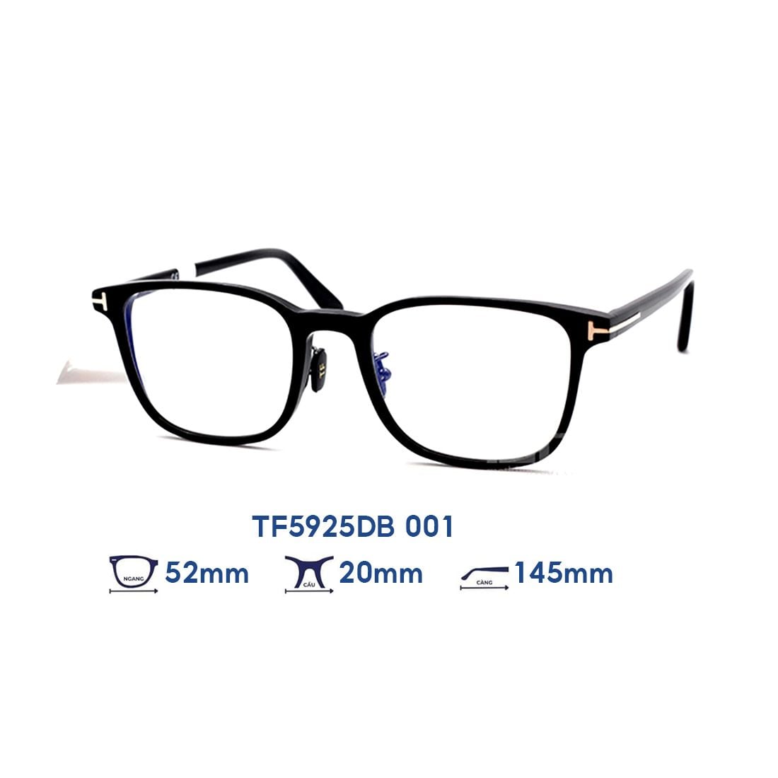 Gọng kính Tom Ford TF5925DB 001
