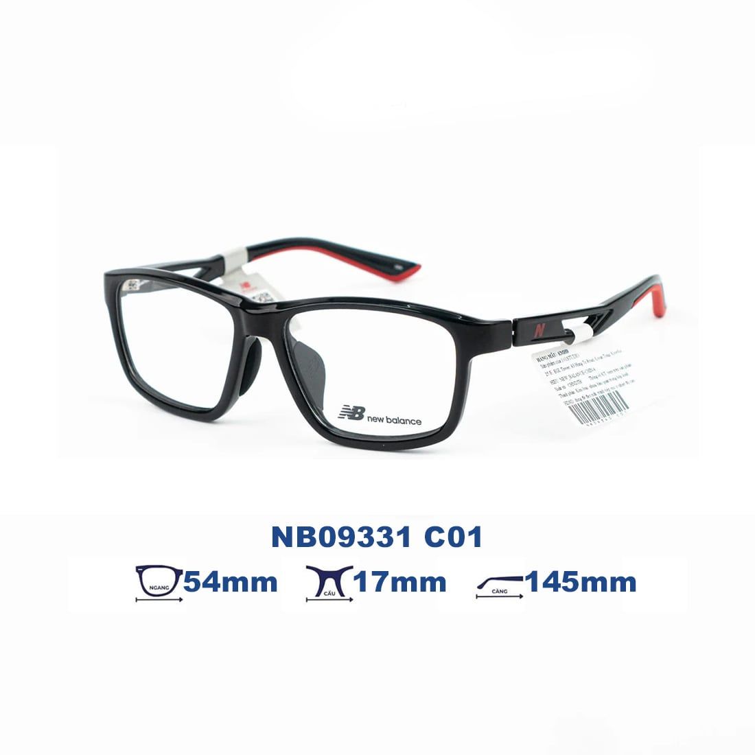 Gọng kính NEW BALANCE NB09331 C01