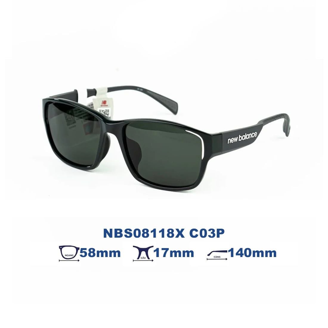Kính mát NEW BALANCE NBS08118X C03P