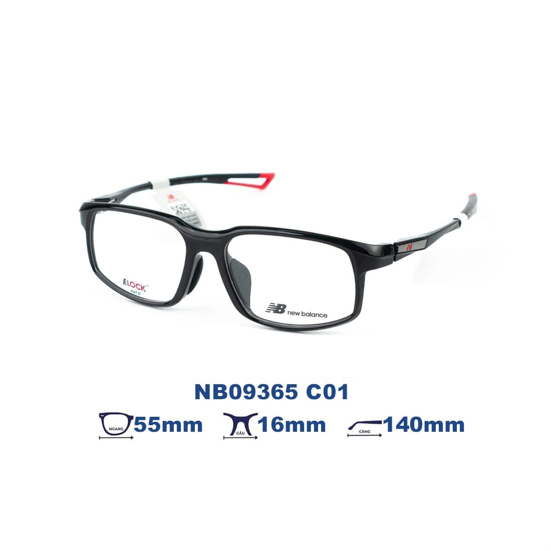 Gọng kính NEW BALANCE NB09365 C01
