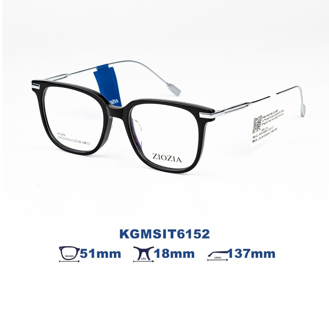Gọng kính Ziozia KGMSIT6152