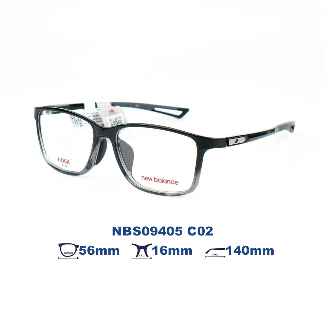 Gọng kính NEW BALANCE NBS09405 C02