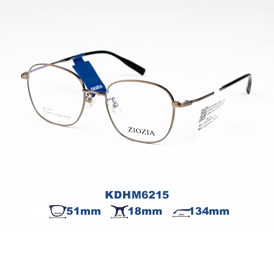 Gọng kính Ziozia KDHM6215