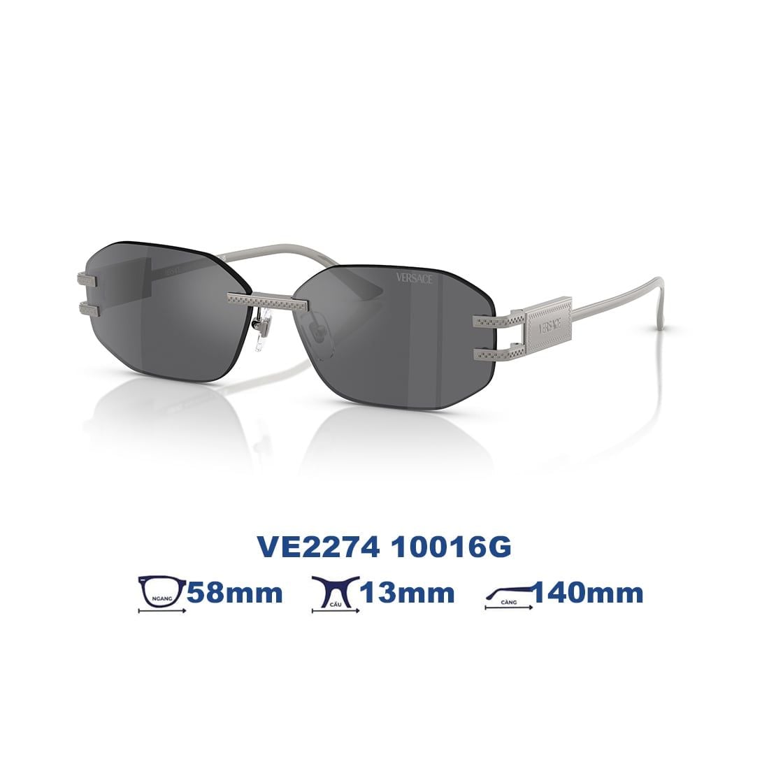 Kính mát VERSACE VE2274 10016G