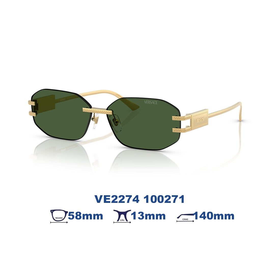 Kính mát VERSACE VE2274 100271