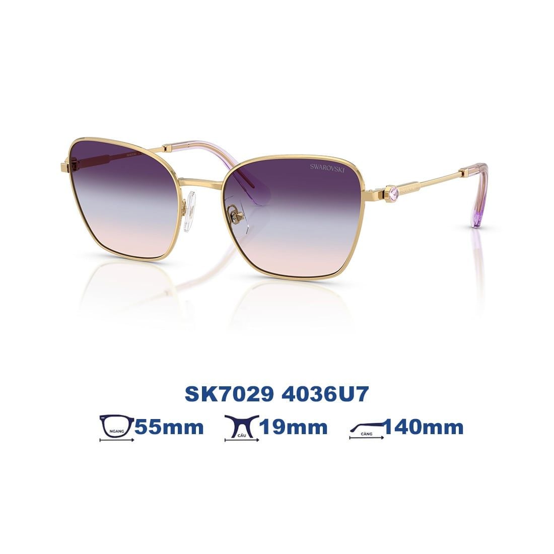 Kính mát Swarovski SK7029 4036U7
