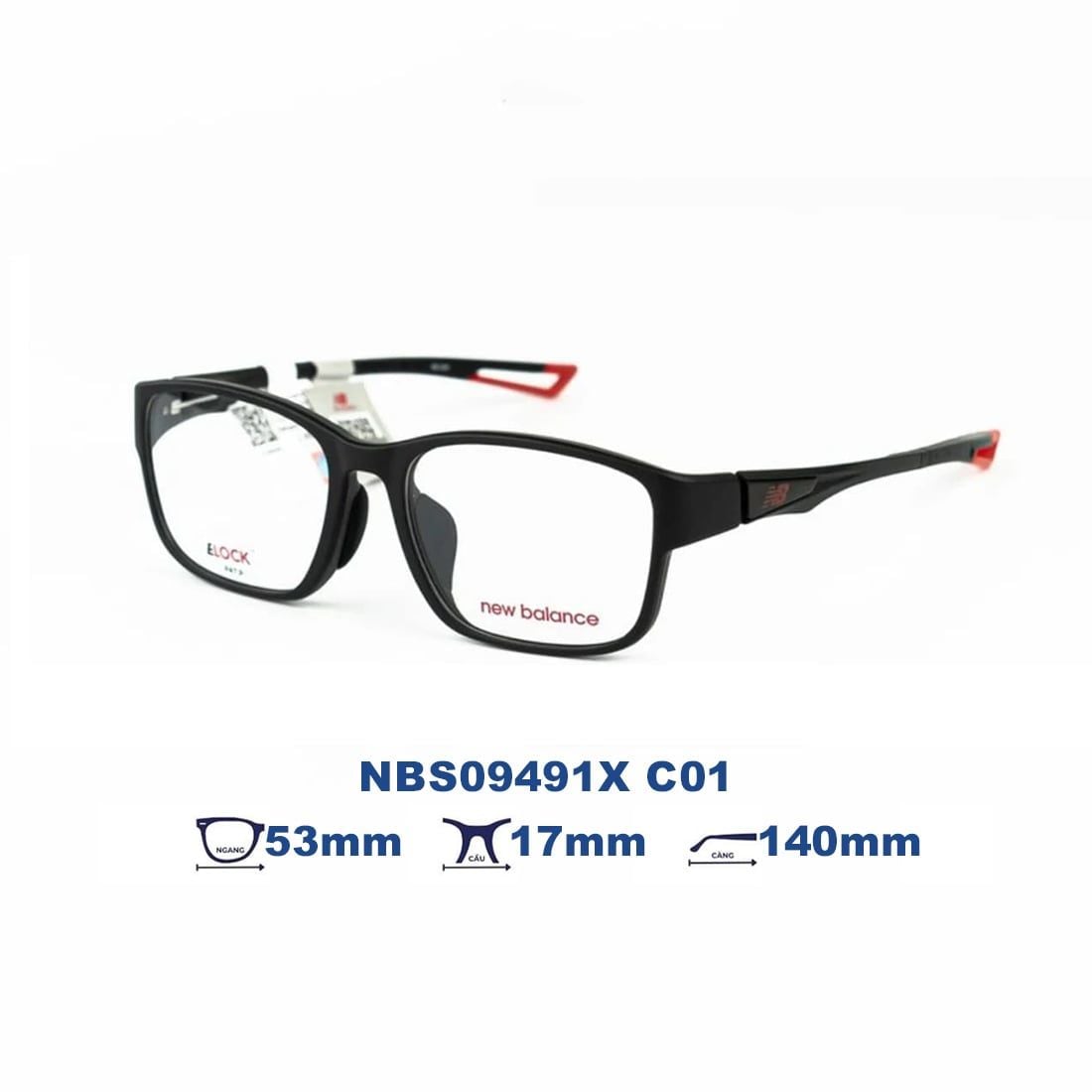 Gọng kính NEW BALANCE NBS09491X C01