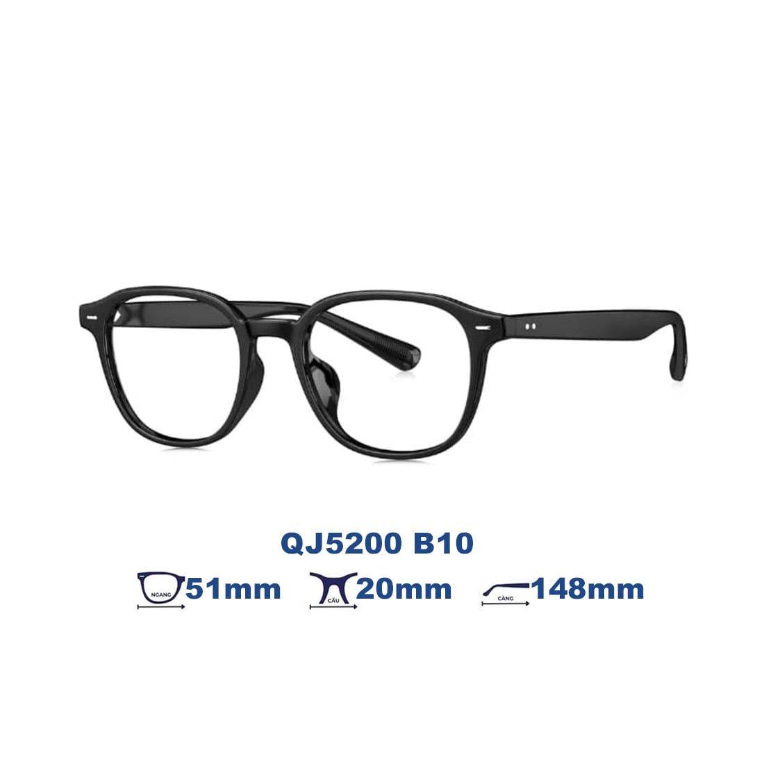 Gọng kính QINA QJ5200 B10