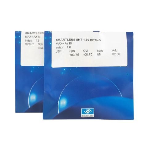 Tròng kính SMARTLENS SHT 1.60 BCTNG MAX+ Az BI