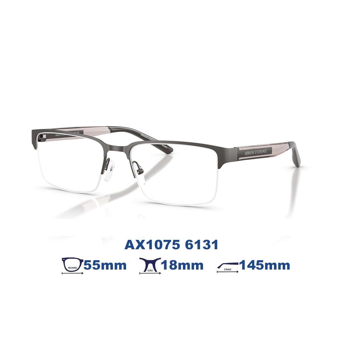Gọng kính Armani Exchange AX1075 6131