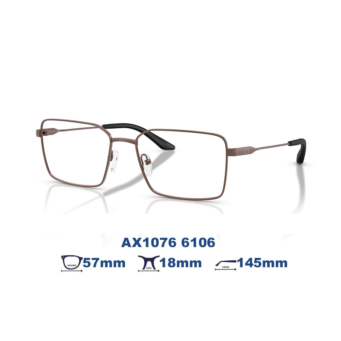 Gọng kính Armani Exchange AX1076 6106