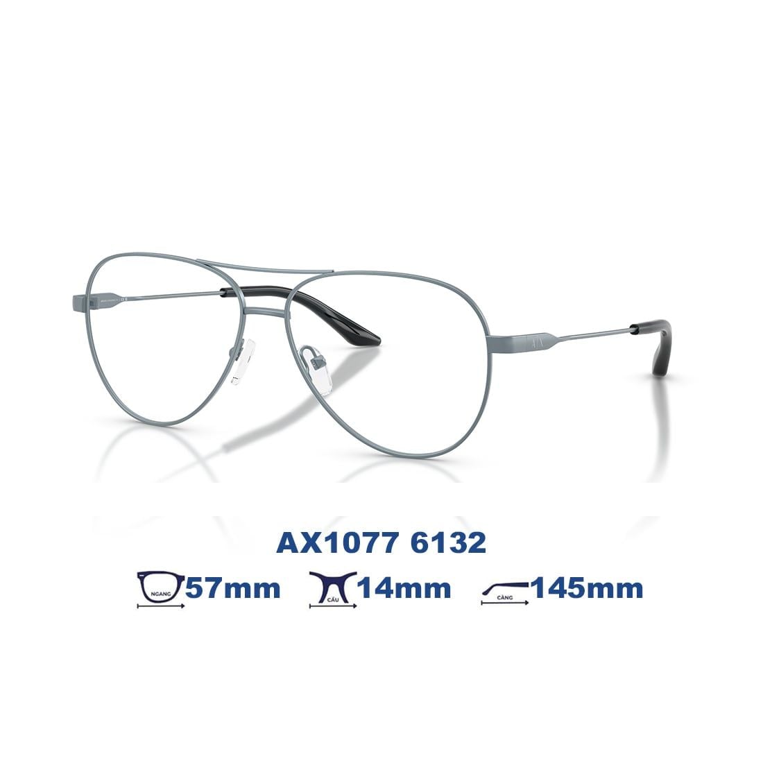 Gọng kính Armani Exchange AX1077 6132