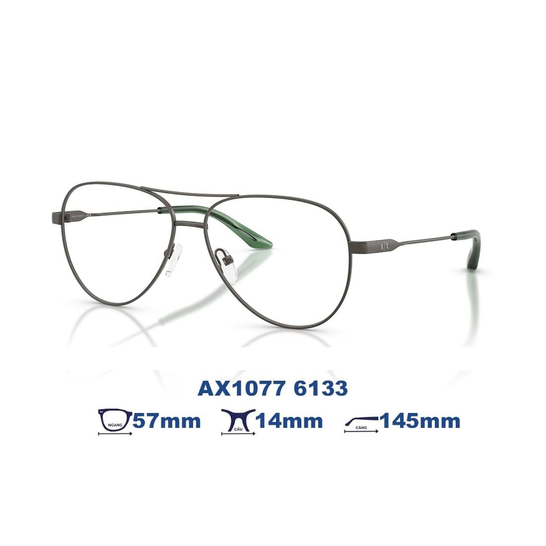 Gọng kính Armani Exchange AX1077 6133
