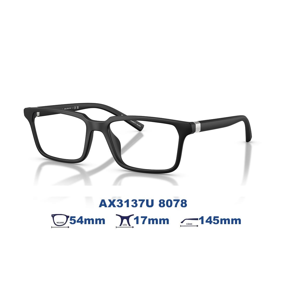 Gọng kính Armani Exchange AX3137U 8078