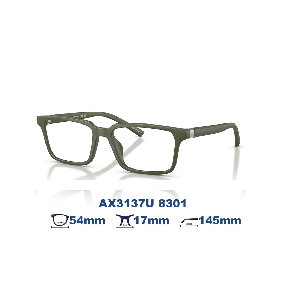 Gọng kính Armani Exchange AX3137U 8301