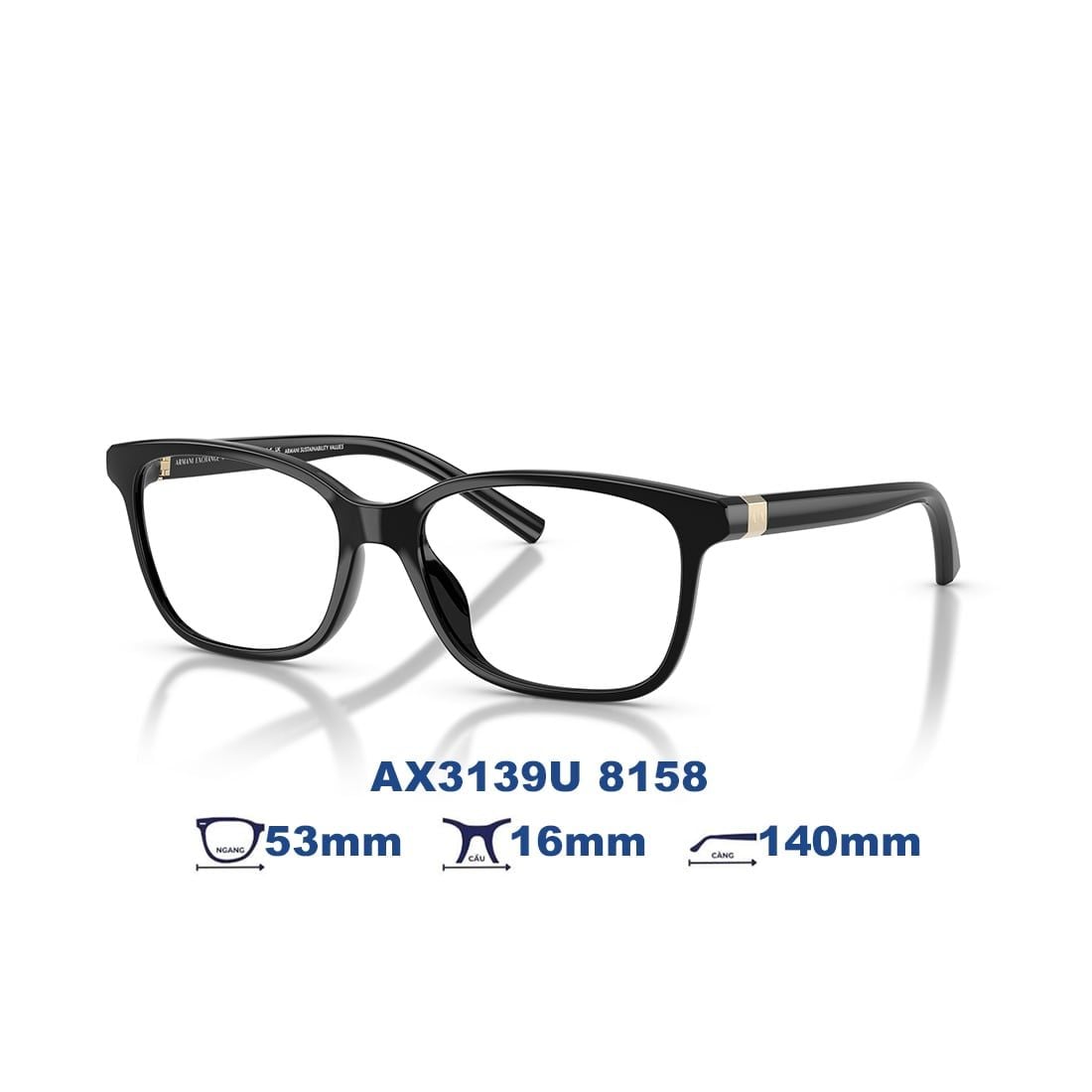 Gọng kính Armani Exchange AX3136U 8158