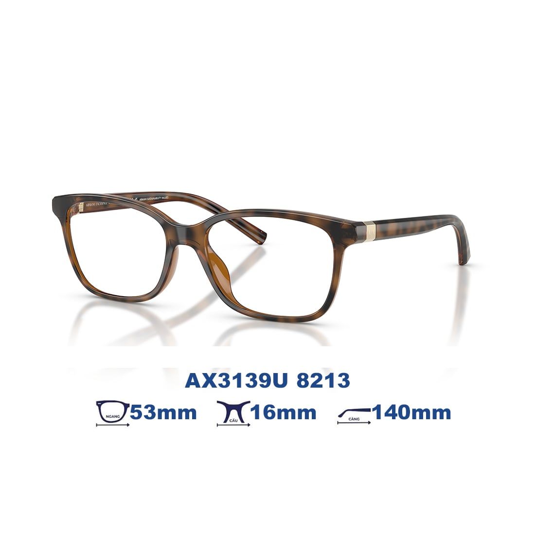 Gọng kính Armani Exchange AX3136U 8213