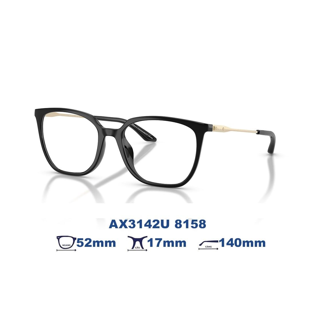 Gọng kính Armani Exchange AX3142U 8158