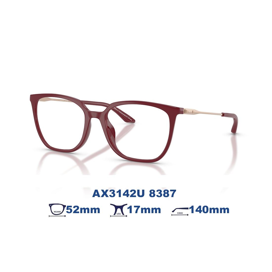 Gọng kính Armani Exchange AX3142U 8387