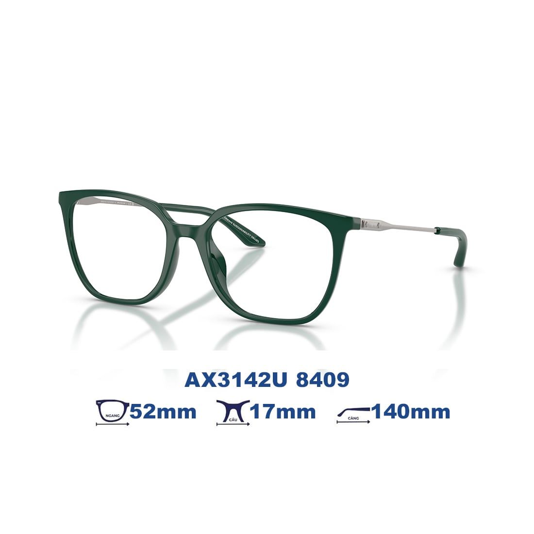 Gọng kính Armani Exchange AX3142U 8409