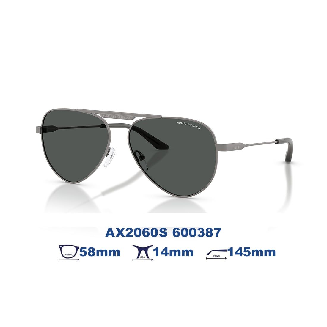 Kính mát Armani Exchange AX2060S 600387