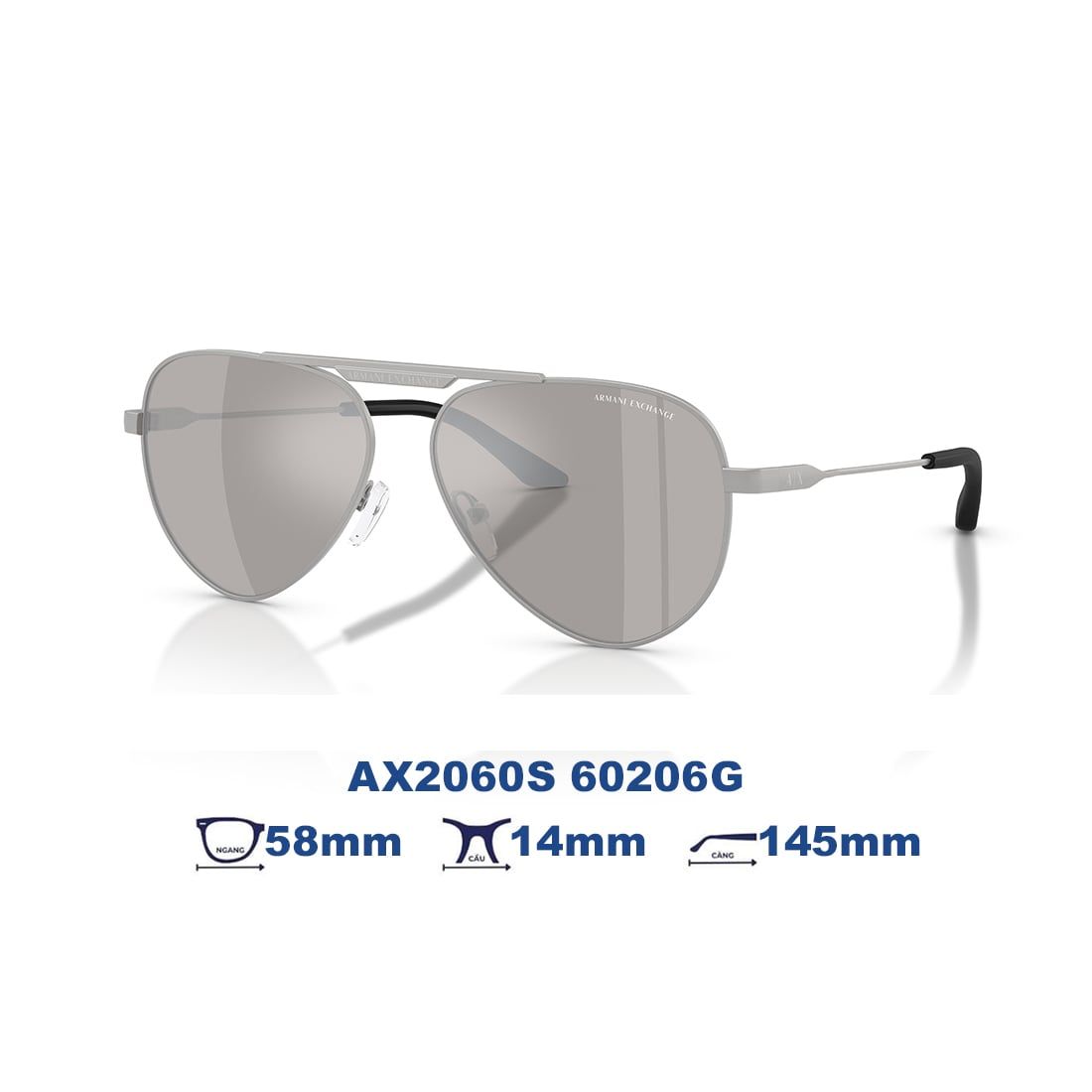Kính mát Armani Exchange AX2060S 60206G