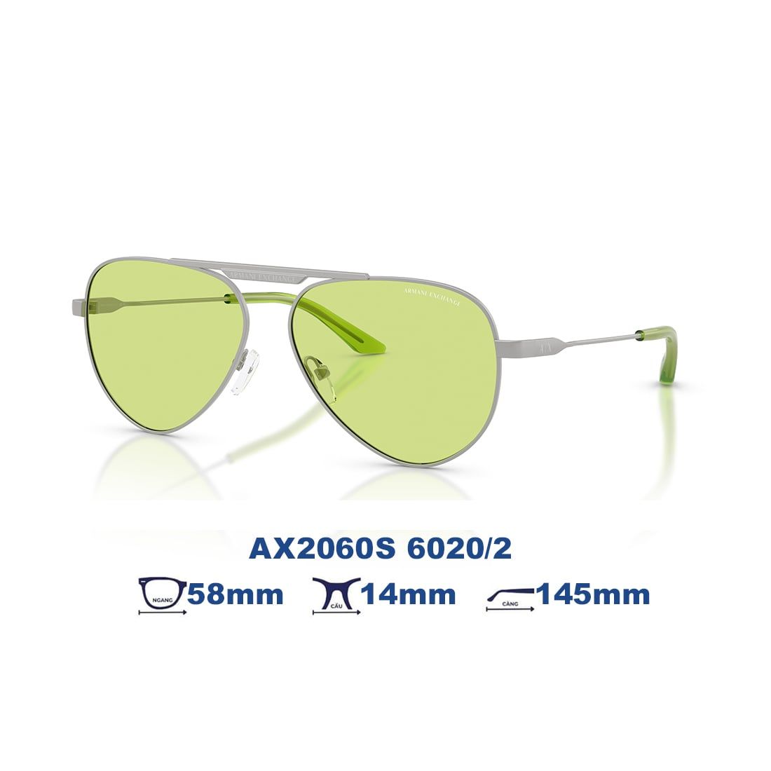 Kính mát Armani Exchange AX2060S 6020/2