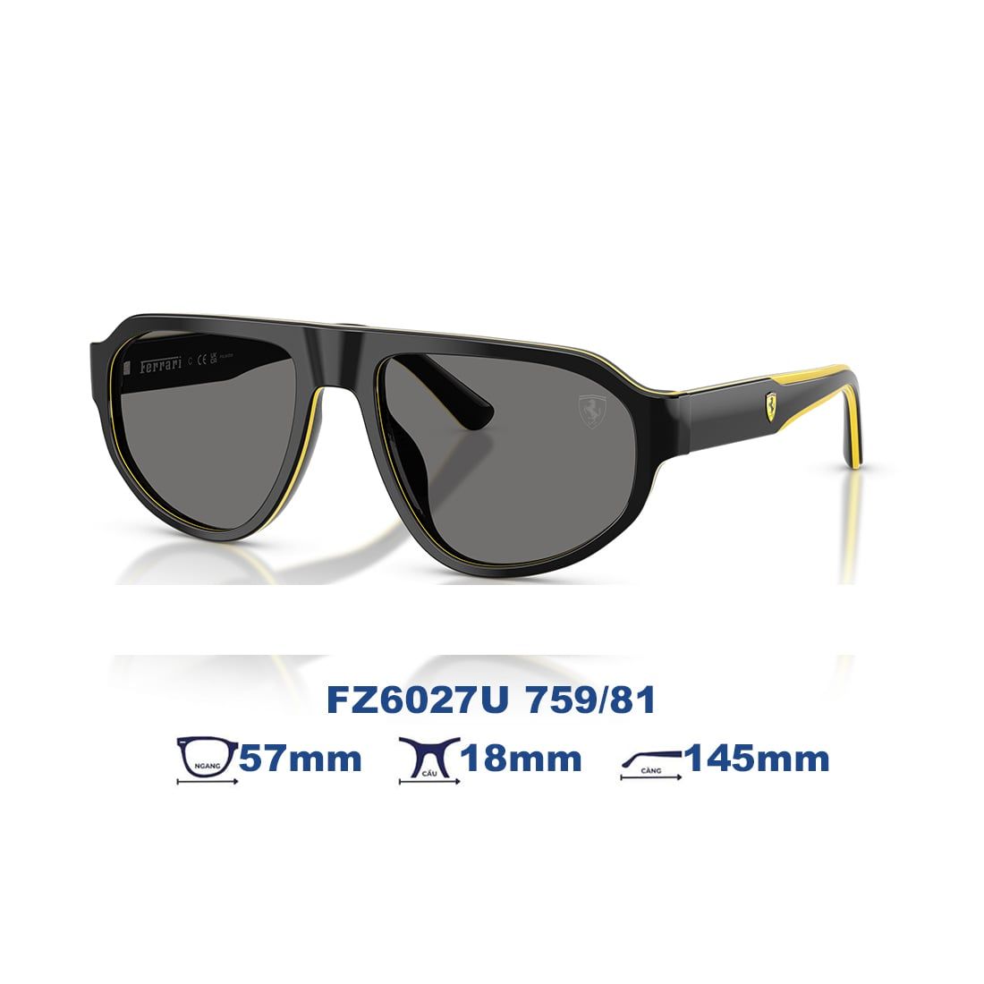 Kính mát Ferrari Scuderia FZ6027U 759/81