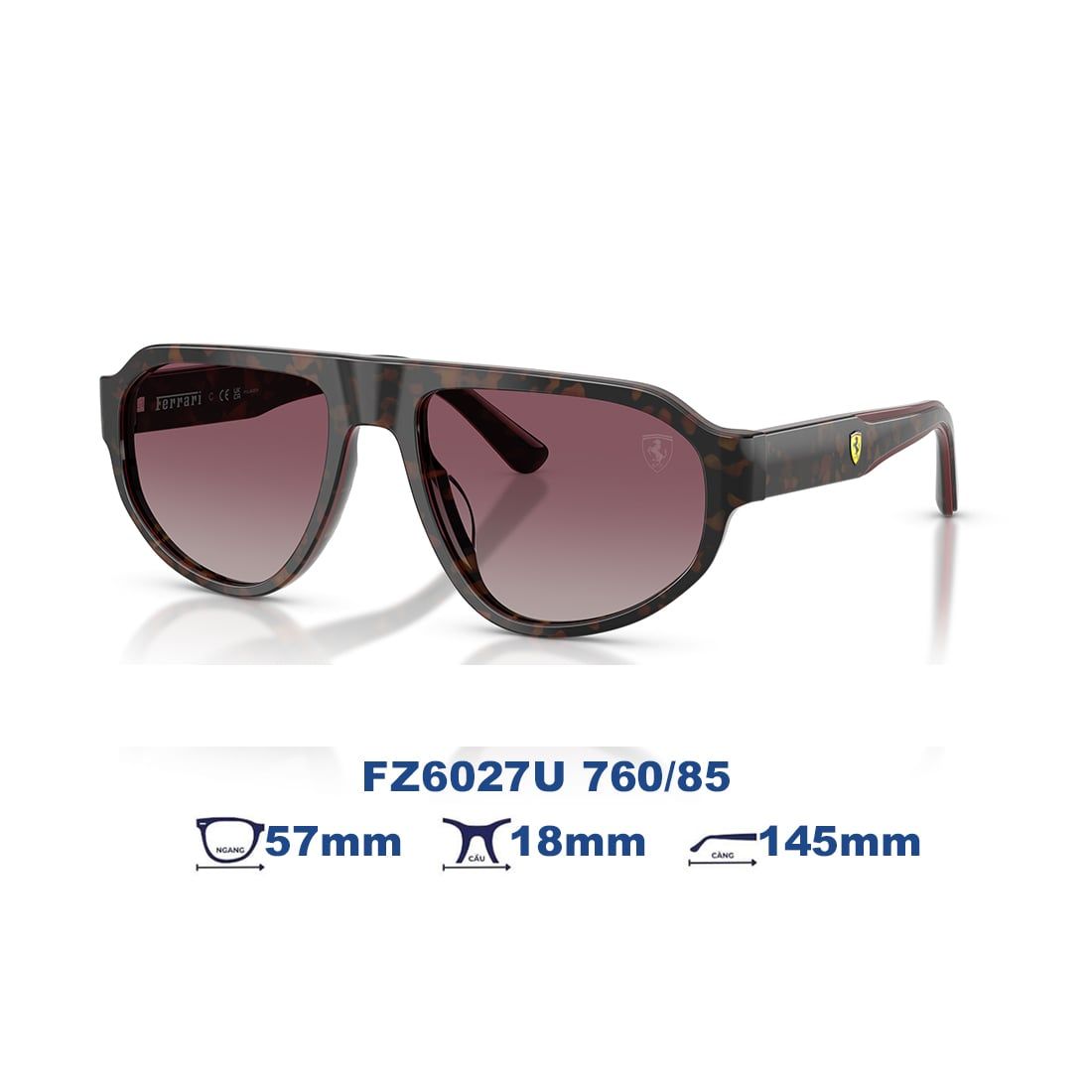 Kính mát Ferrari Scuderia FZ6027U 760/85