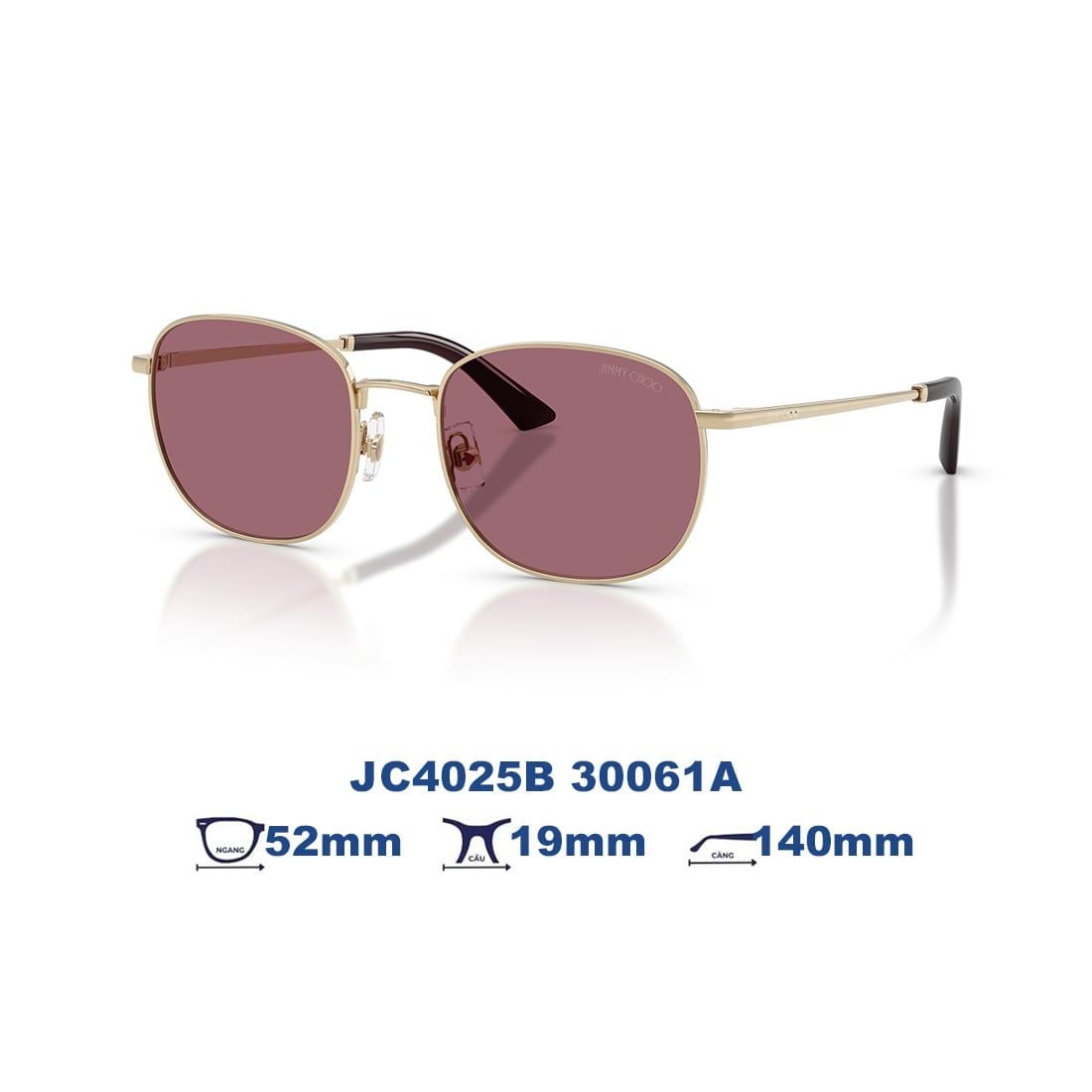 Kính mát JIMMY CHOO JC4025B 30061A