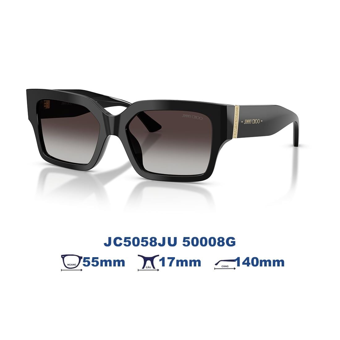 Kính mát JIMMY CHOO JC5058JU 50008G