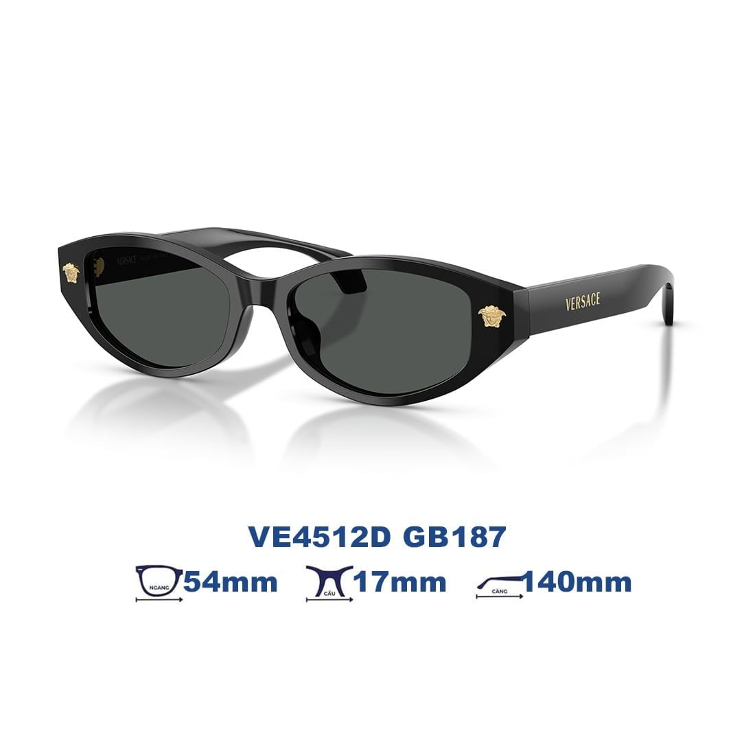 Kính mát VERSACE VE4512D GB187