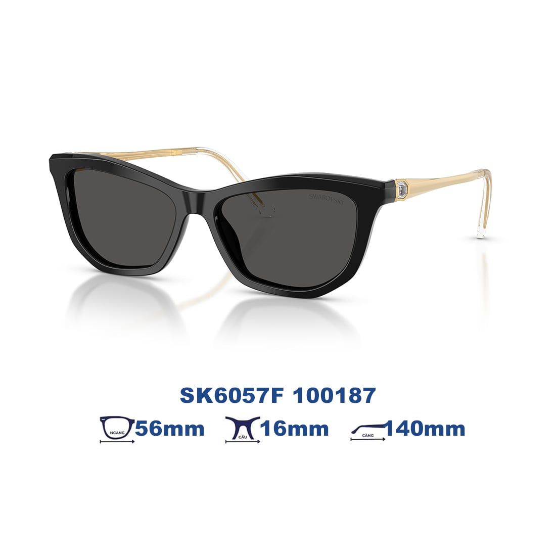 Kính mát Swarovski SK6057F 100187