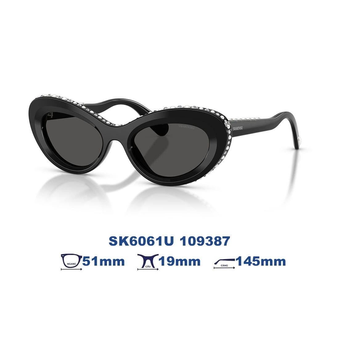 Kính mát Swarovski SK6061U 109387