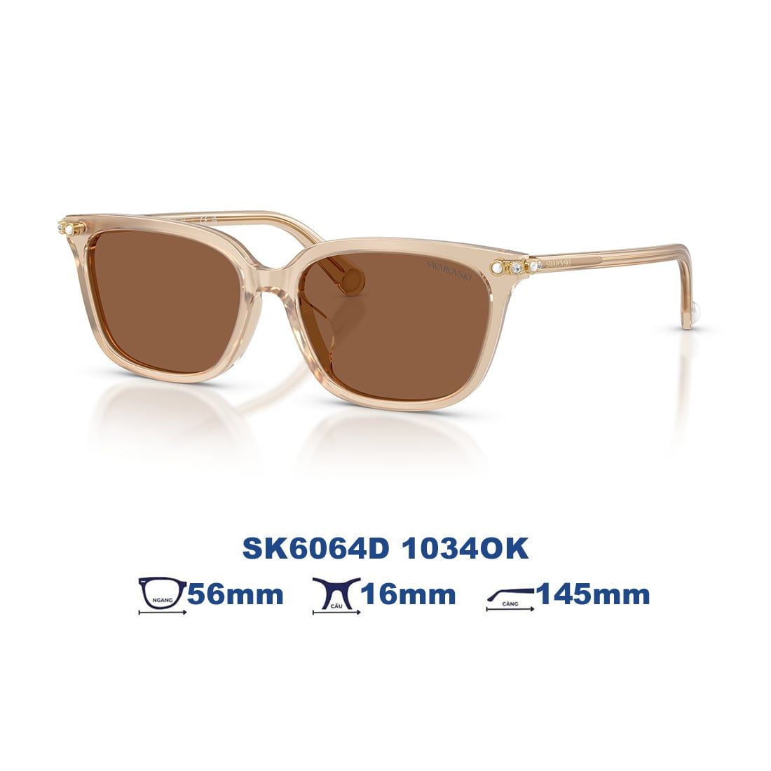 Kính mát Swarovski SK6064D 1034OK
