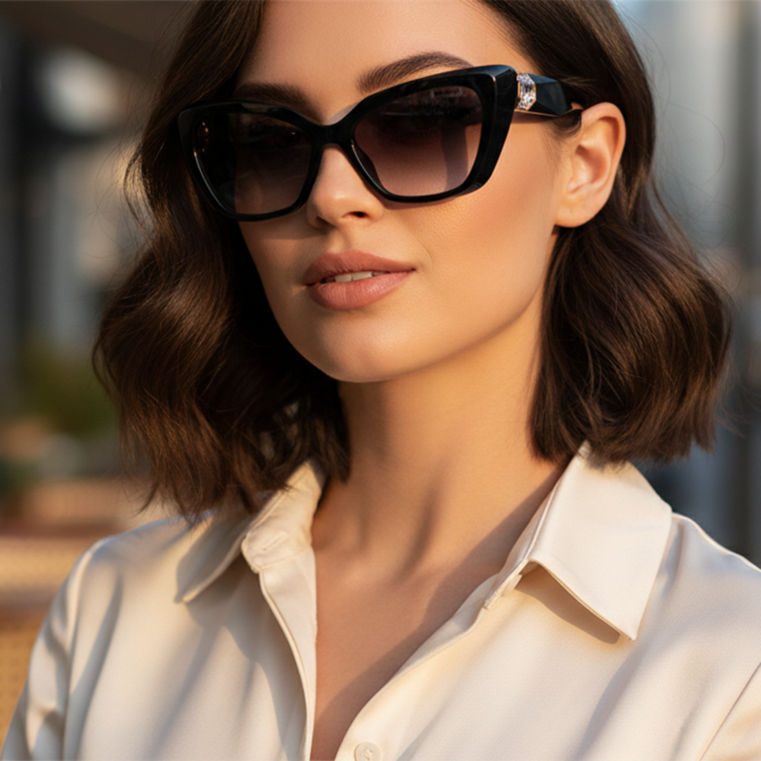  Kính mát Swarovski SK6047 10018G 