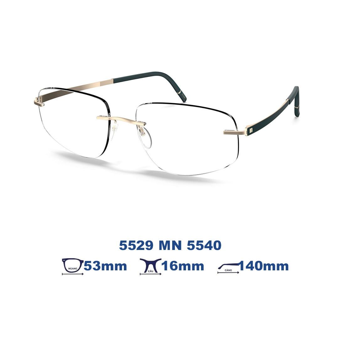Gọng kính SILHOUETTE 5529 MN 5540