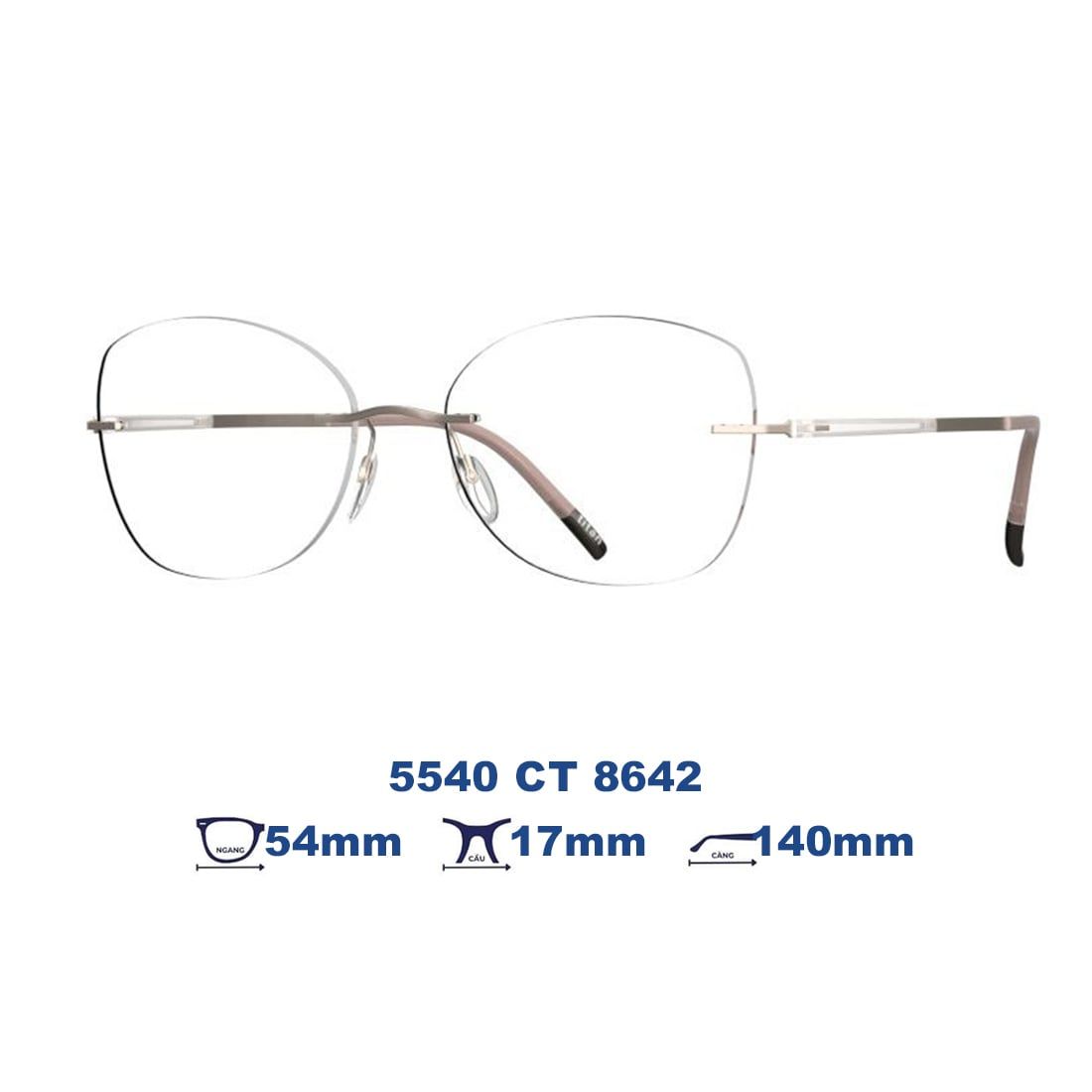 Gọng kính SILHOUETTE 5540 CT 8642