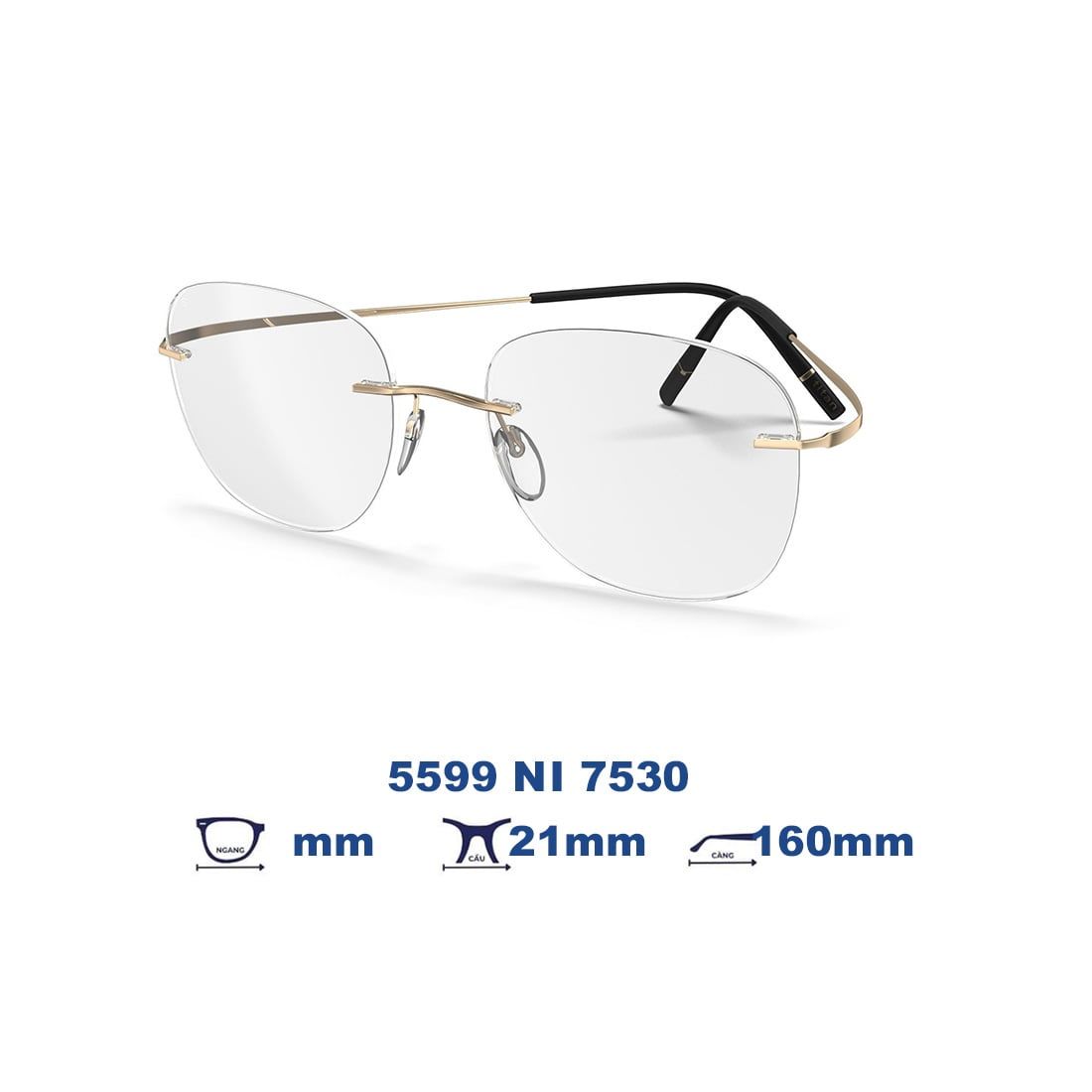 Gọng kính SILHOUETTE 5599 NI 7530