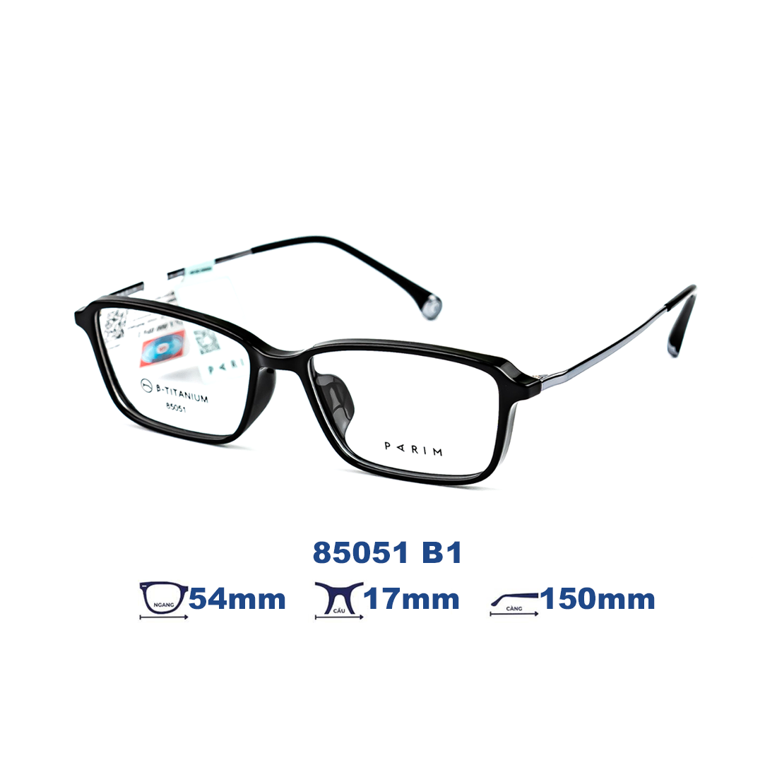 Gọng kính PARIM 85051 B1