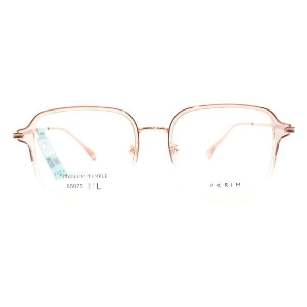 Gọng kính Parim 85075 K3P – ảnh chính diện trên nền trắng