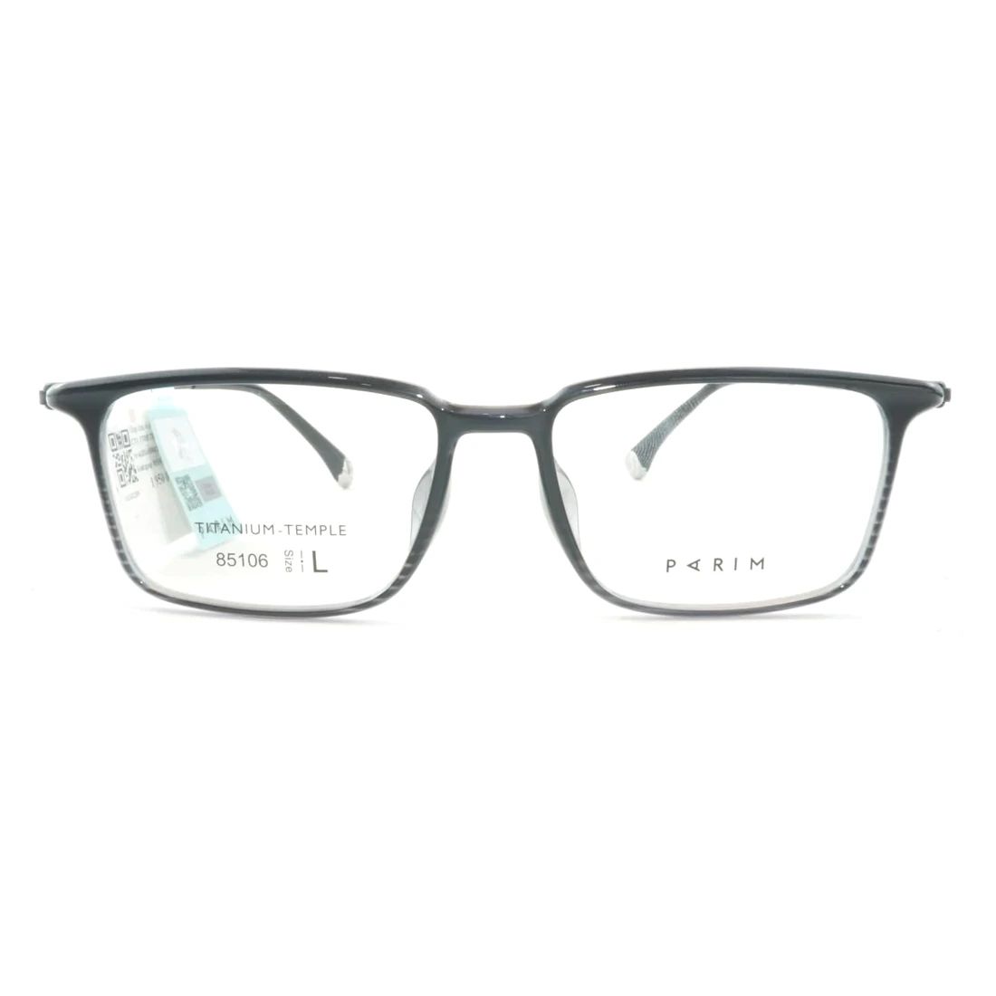 Gọng Kính Parim 85106 B1S – ảnh chính diện trên nền trắng