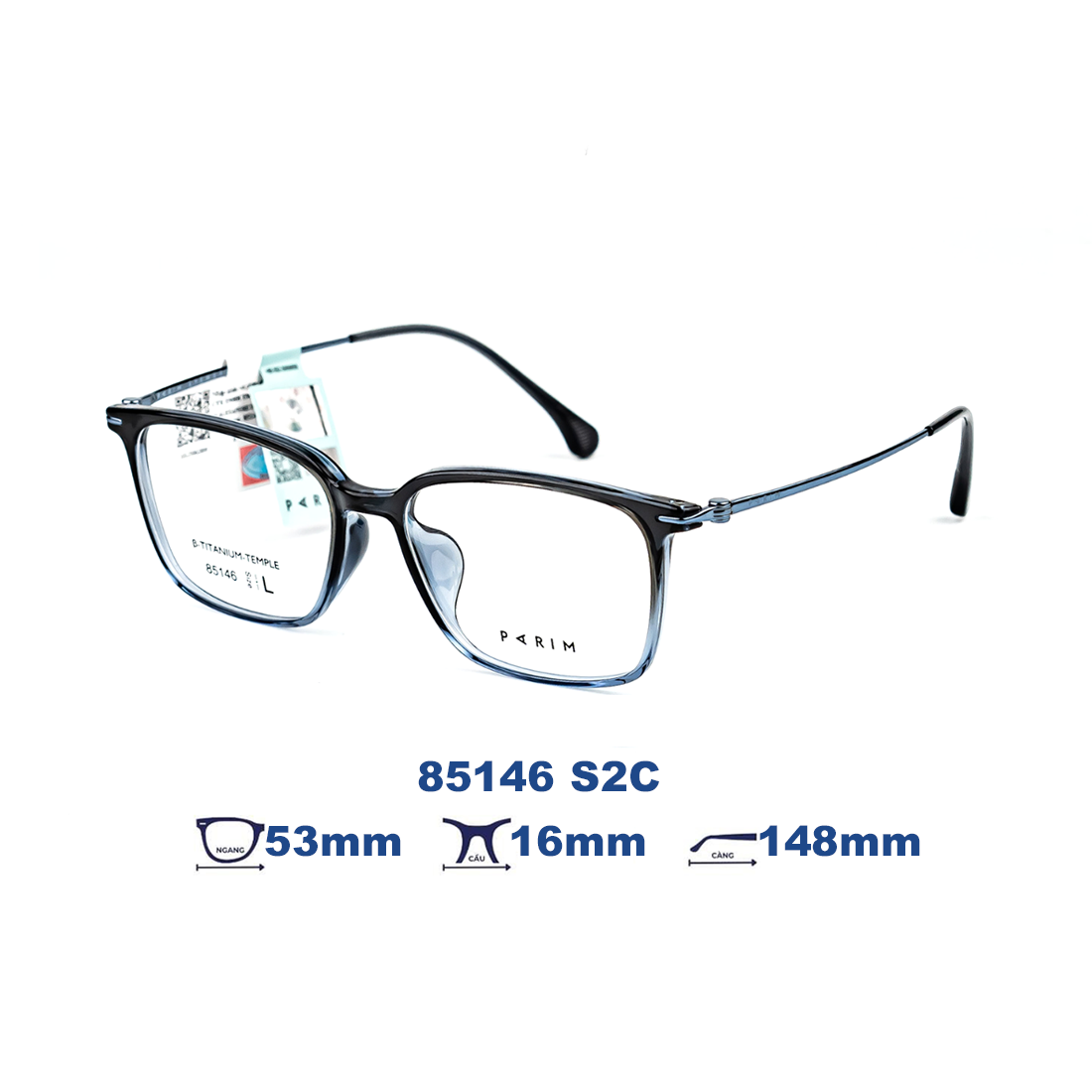 Gọng kính PARIM 85146 S2C