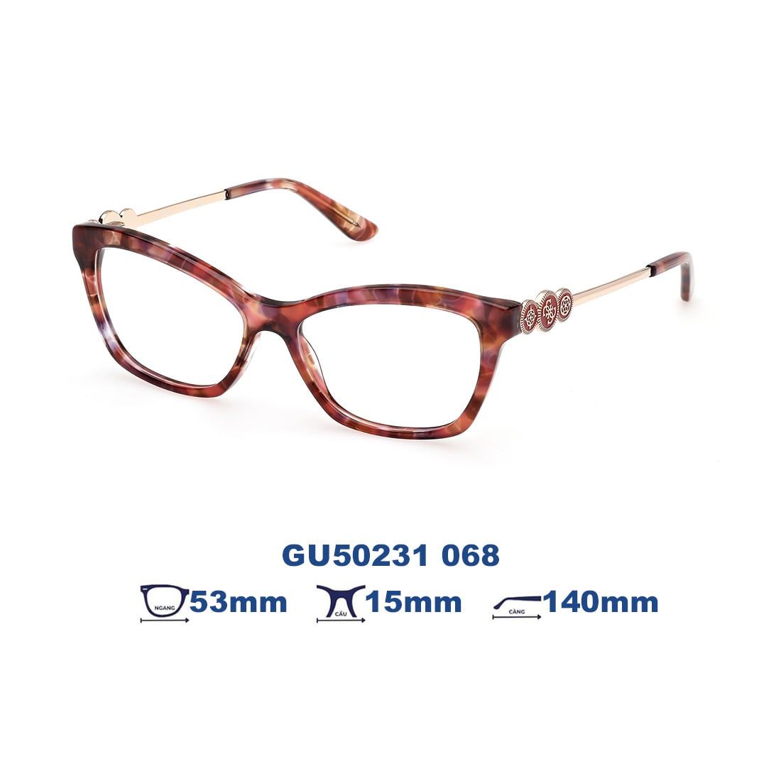  Gọng kính GUESS GU50231 068 