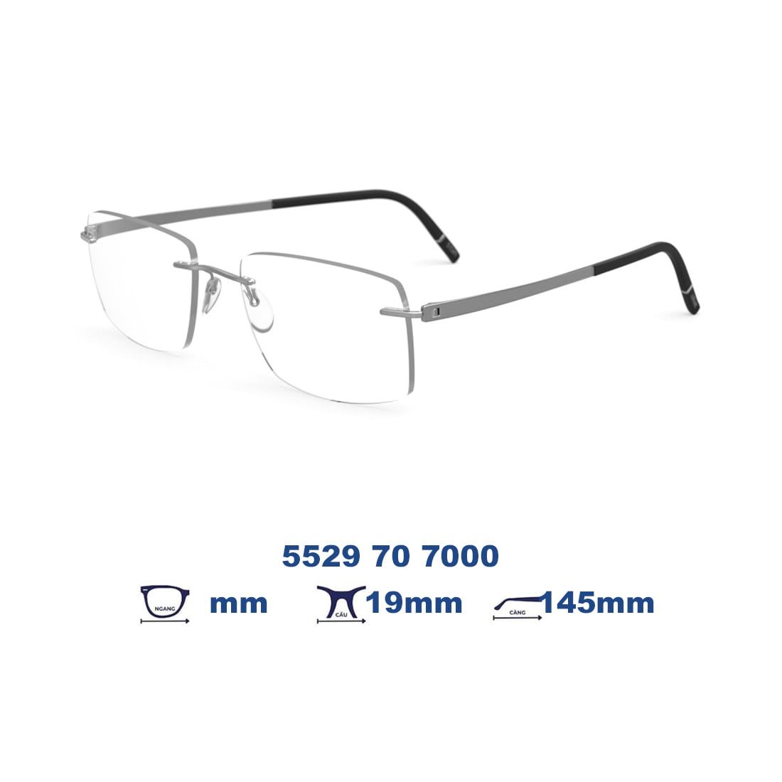 Gọng kính SILHOUETTE 5529 70 7000