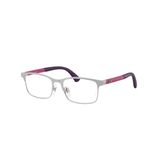 Gọng kính trẻ em Rayban Junior RY1061 4101 - Bạc mờ – góc nghiêng 3/4