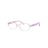 Gọng kính trẻ em Rayban Junior RY1904 7534 - Hồng trong suốt – góc nghiêng 3/4